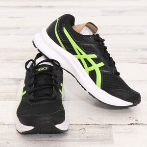[NWOB] ASICS Kids Jolt 3 GS Size 4 Black/Hazard Green